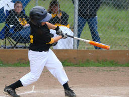 This kid can hit the ball - hard!