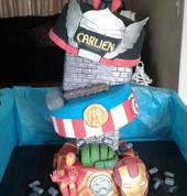 Avengers Birthday Cake