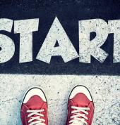 All you need to do is start!