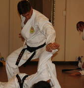 Sensei JP at the Black belt camp