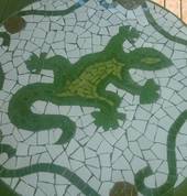 Mosaic table