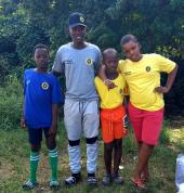 Our coach with the U11 and U13 boys