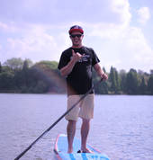 Our experienced and knowledgable SUP Instructor, Coach Couve