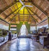 Lounge area in Tydon Safari Camp