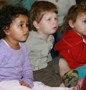 Story time is always a high light!