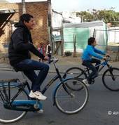 Bicycle township tours for families with kids