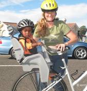 Baby bicycle seats available with bicycle rental