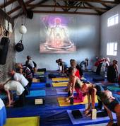 Yoga and other workshops in the stunt studio