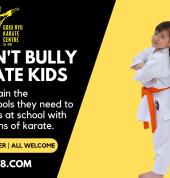 they don't bully karate kids