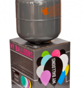 Disposable helium cylinders