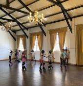 Kids roller disco party in the venue of your choice.
