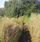 The Big Red Barn has 36 km's of MTB tracks from an easy 5km family trail; a 16km fun ride to the technical and challenging 36km trail for experienced cyclists
