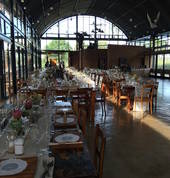 The Big Red Barn has a full service restaurant and caters for all functions