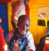 Children at play in the iThemba Preschool.