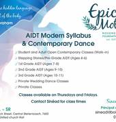 Contact Sinéad for available times and classes.
