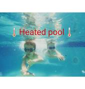 Heated Pool.
