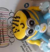 minion baby shower cake