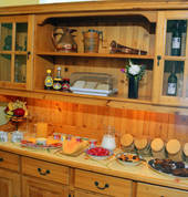 Continental breakfast buffet included