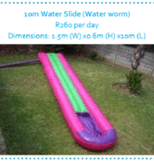 10m Waterslide