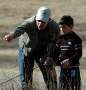 Fly fishing lessons for kids & adults