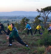 Tai Chi Sunrise Klip River Nature Reserve
