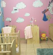 Baby room - 03 Months to 1 year. Each cot has their own camera and overall cameras covering the room.