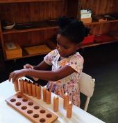 Sensorial activities promote refinement of the senses