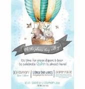 Baby shower save the date