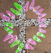 Adorable flip flops