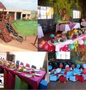 Kids Parties at Play Park and Thatch Cafe