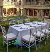 Family gathering Setup in the garden