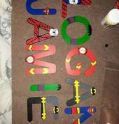 Wooden Letters