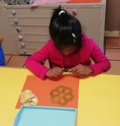 Practical life : dropper activity helps to strengthen the pincer grin