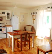 Studio Cottage open plan kitchen and living room