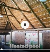 Our serene pool is heated and enclosed and on the premises of a spa. See video of oyr facilities on our website