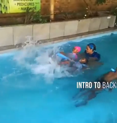 The instructor is always closeby offering support and corrections