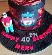 Beer Barrel Chocolate Cake