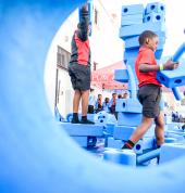 Open ended play equals infinite fun with our Imagination Playground