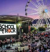 School of Rock performing at V&A Waterfront Amphitheatre