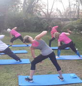 Pilates Garden Class
