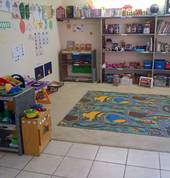 fantasy and block play area