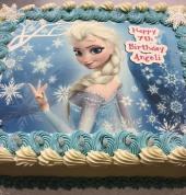 Picture transfer cakes