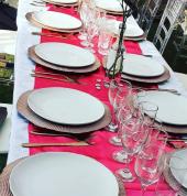 Baby Shower (Rosegold, white and Pink)
