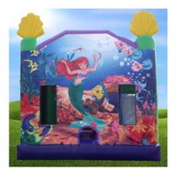 mermaid jumping castle hire