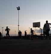 Susnset - warm down after training