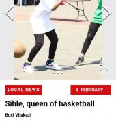 Sihle in the news :-)