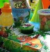 Dinosaur party movie box