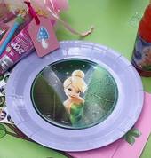Tinkerbell party with Chiffon lolly bag