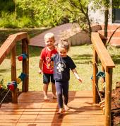 Our bridge to our chapel