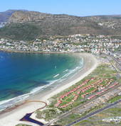 Arial View of Seaside Cottages